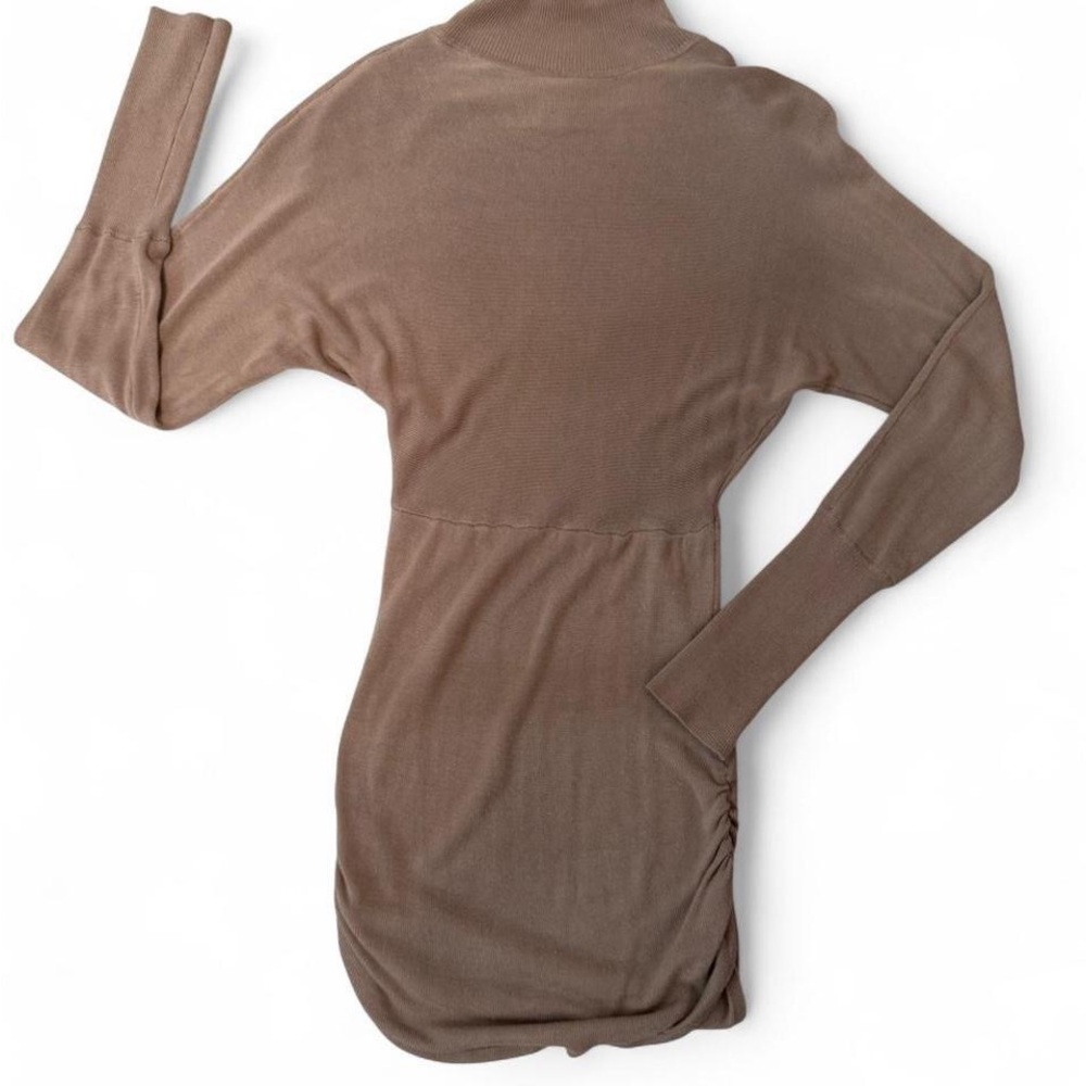 Cache Women's Turtleneck Neck Sweater in Tan - Picture 3 of 8